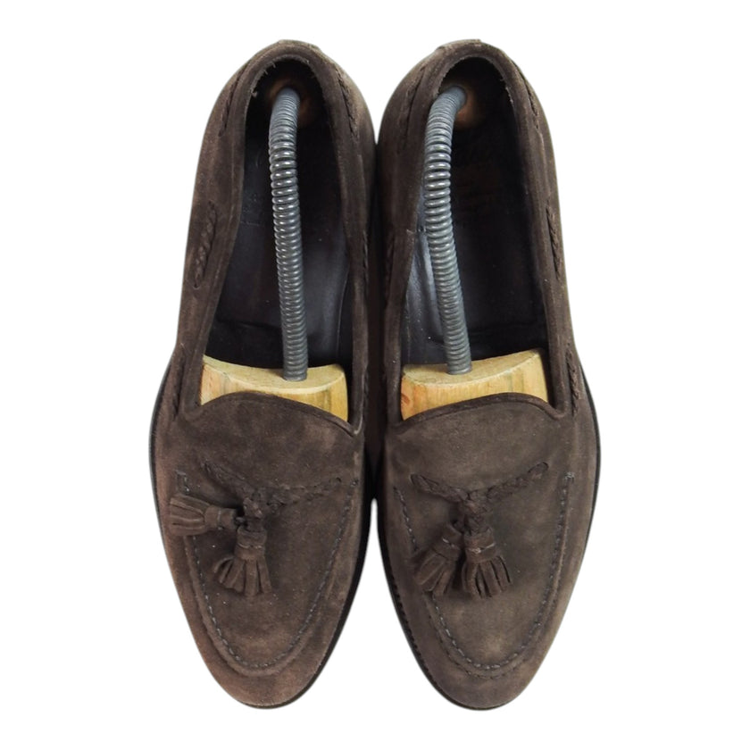 Velasca Brown Suede Loafers Size 41