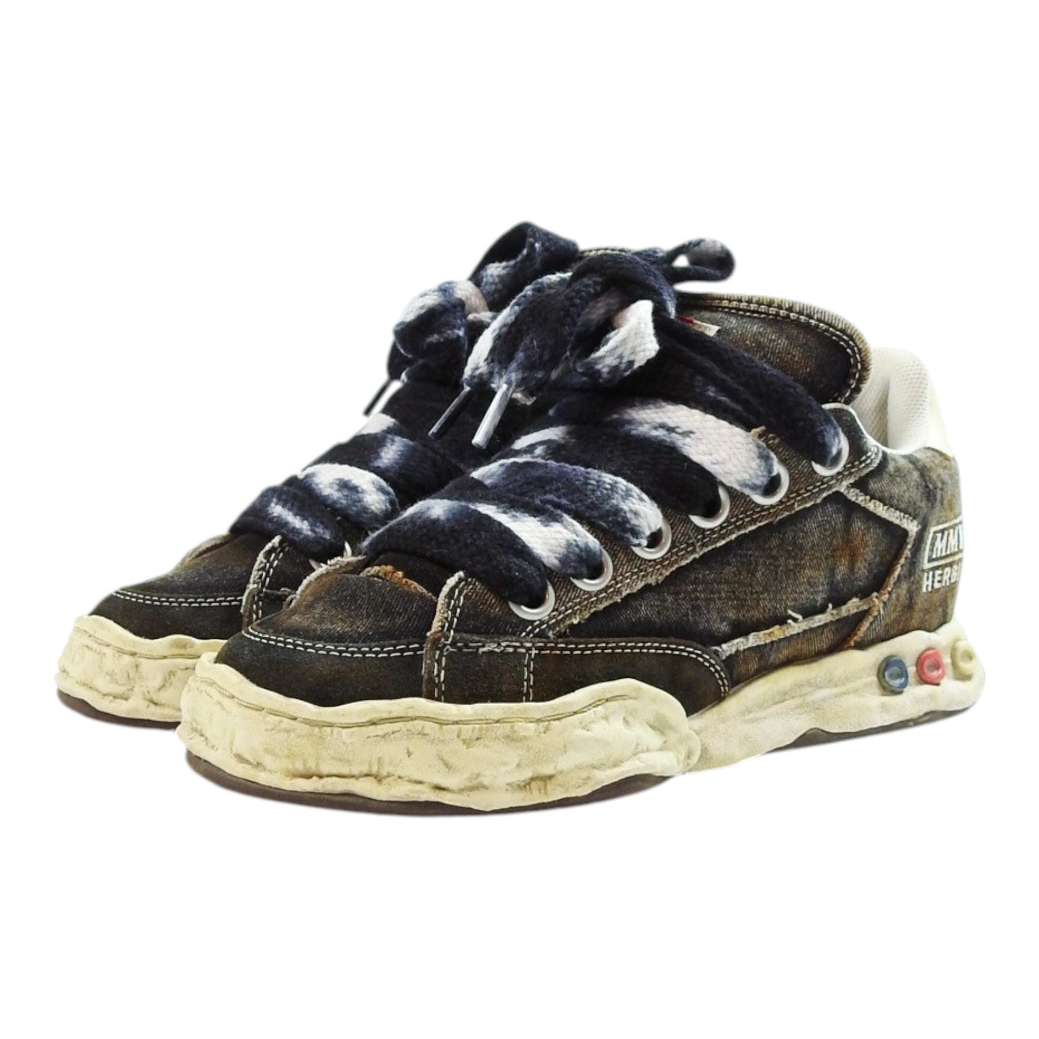 Mihara Yasuhiro Distressed Sneakers Size 42
