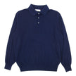 Brunello Cucinelli Navy Cashmere Polo Size 54