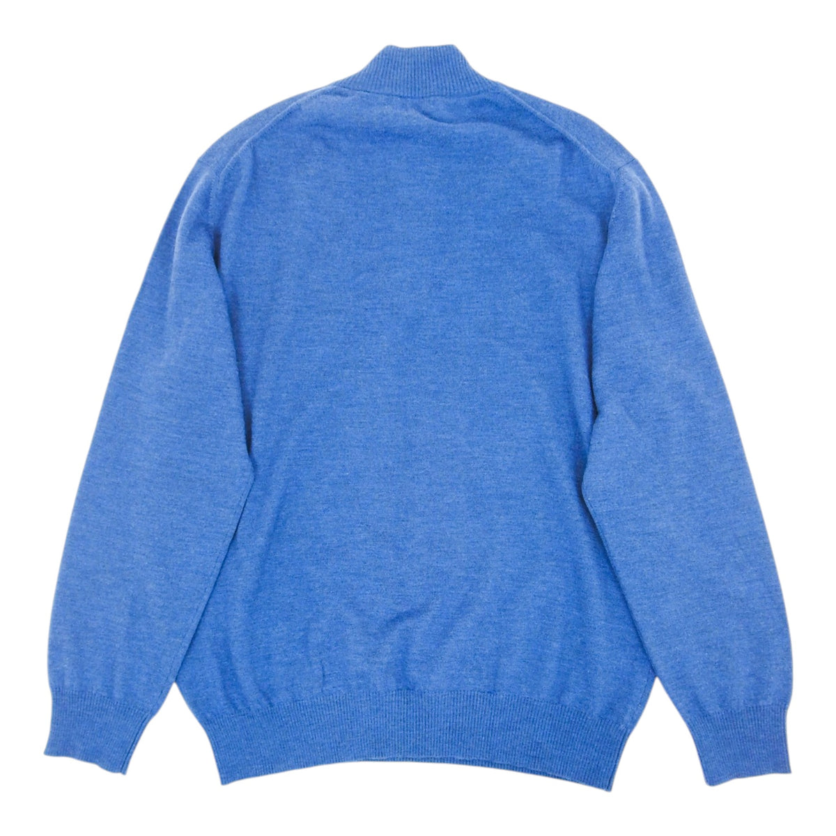 Zegna Blue 1/4 Zip Knit Size 3XL