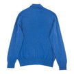 Loro Piana Blue Shawlneck Cashmere Cardigan Size 54