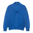 Loro Piana Blue Shawlneck Cashmere Cardigan Size 54