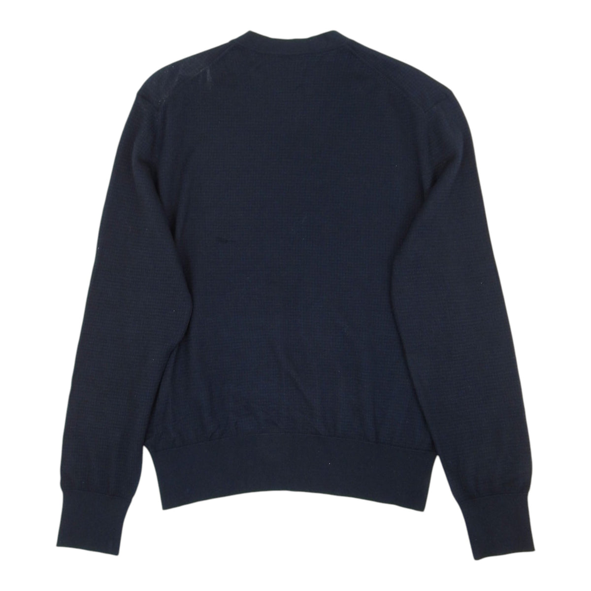 Tom Ford Black/Blue Check V Neck Sweater Size 54