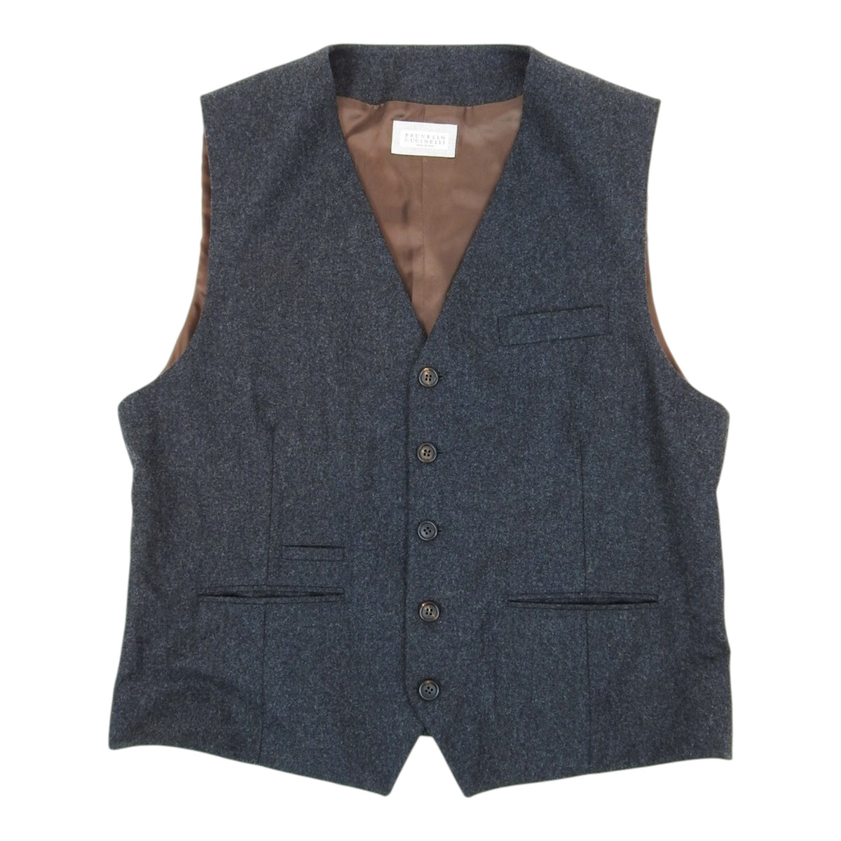 Brunello Cucinelli Cashmere Waistcoat Size 56