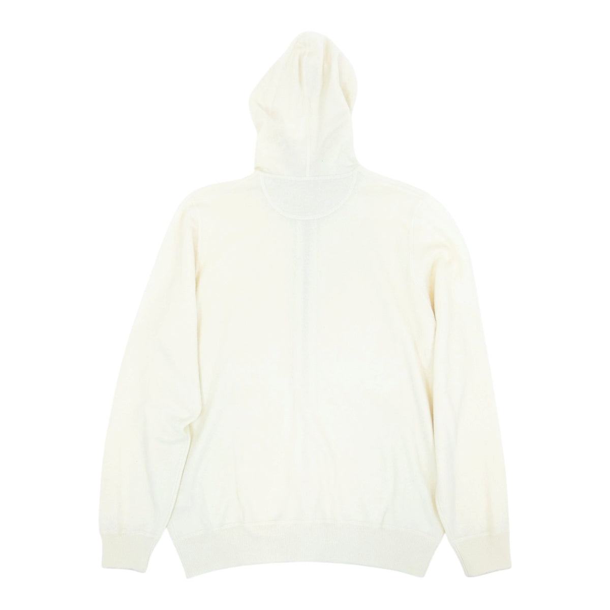 Brunello Cream Cashmere Hoodie Size XL