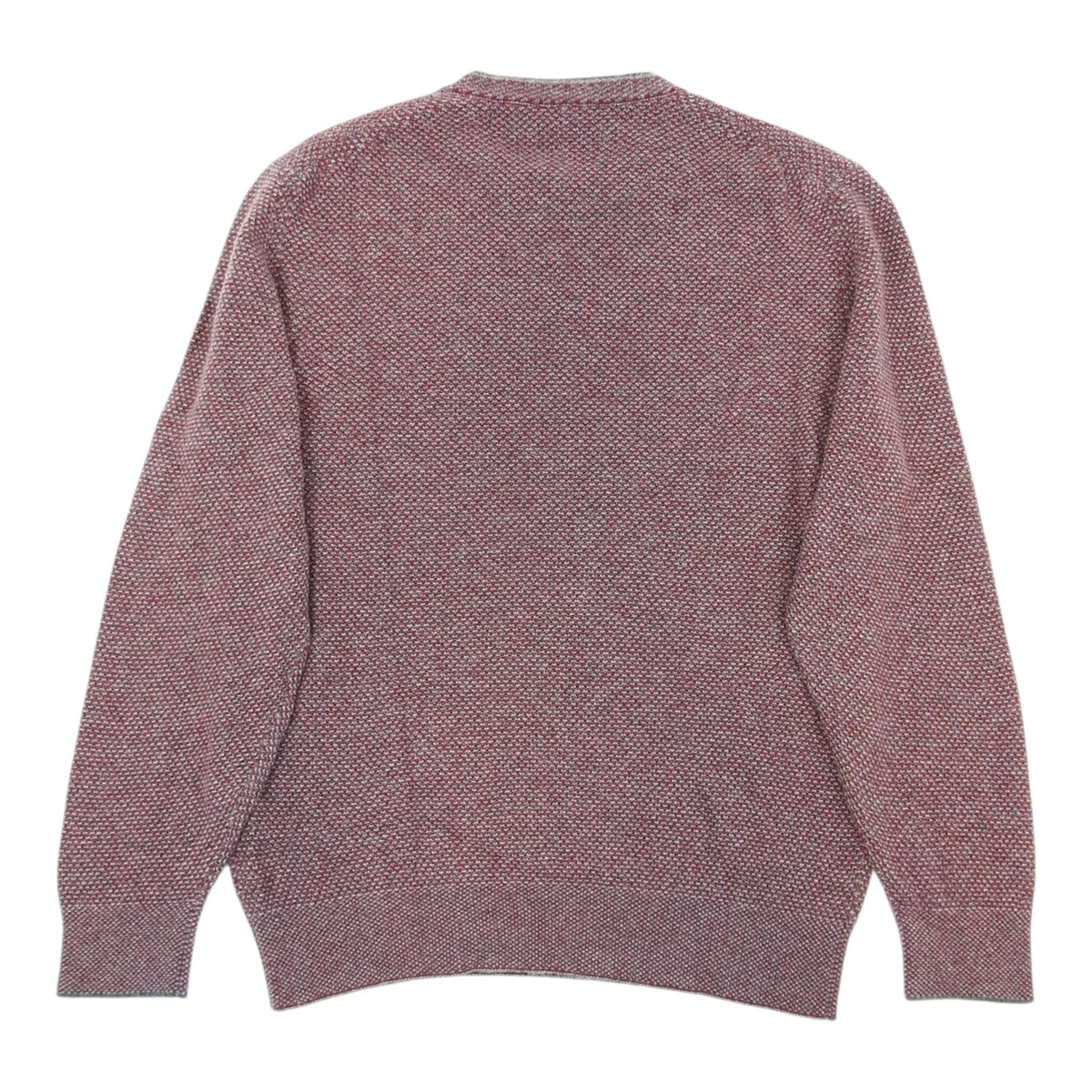Loro Piana Red/Grey Baby Cashmere Sweater Size 56