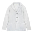 Maurizio Baldassari Grey Lapel Knit Cardigan Size 58