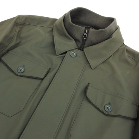Loro Piana Green Rain & Wind Protection Jacket Size XL
