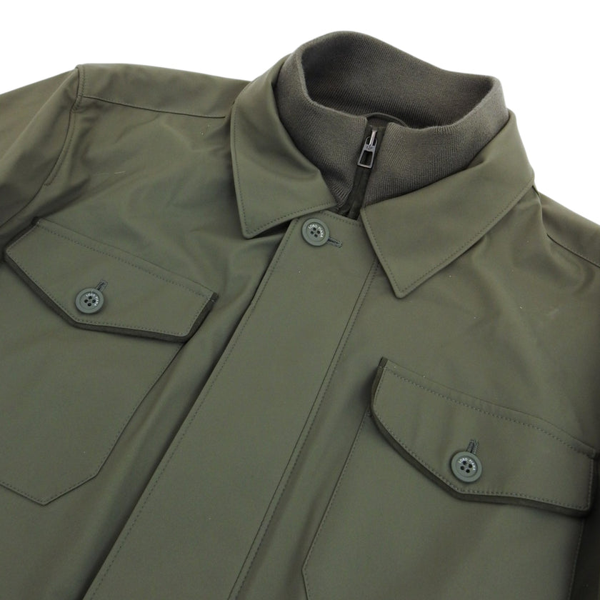 Loro Piana Green Rain & Wind Protection Jacket Size XL