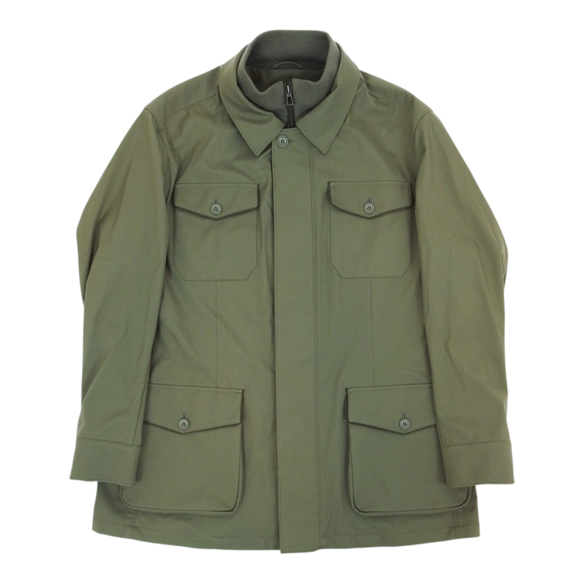 Loro Piana Green Rain & Wind Protection Jacket Size XL