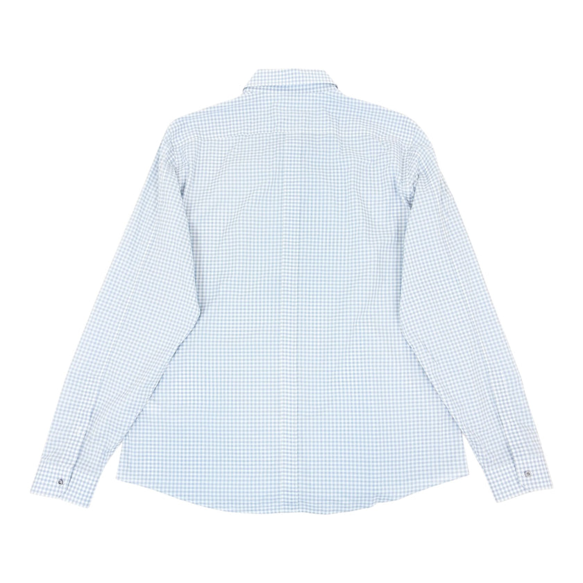 Gucci Blue Checkered LS Shirt Size 18