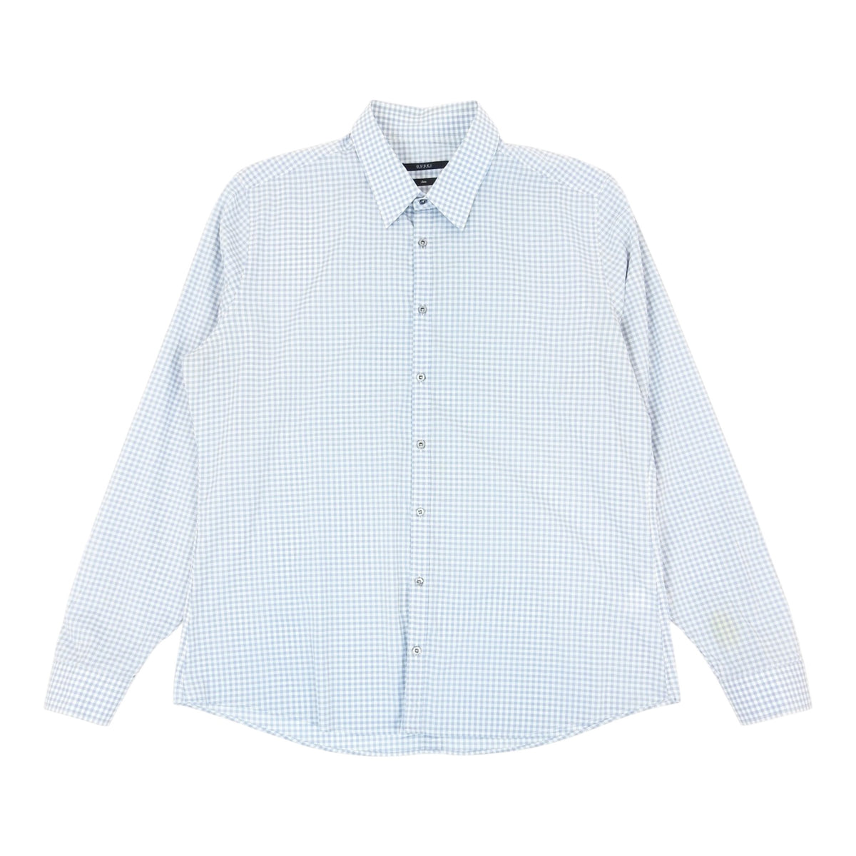 Gucci Blue Checkered LS Shirt Size 18