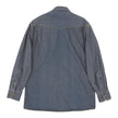 Brunello Cucinelli Grey Western Chambray Shirt Size 2XL