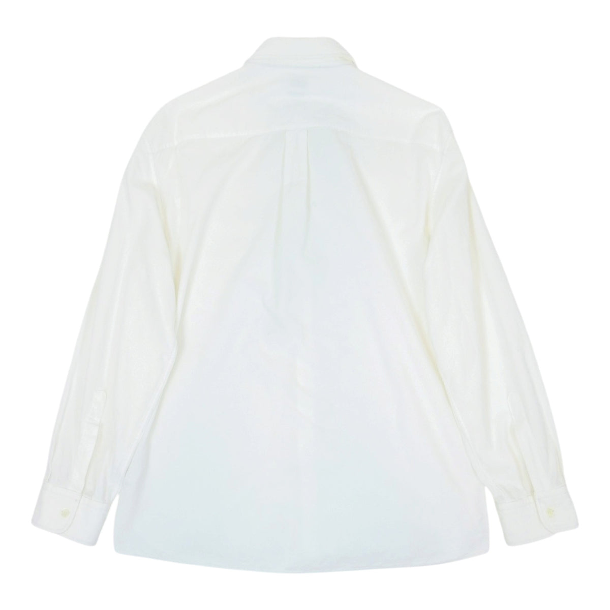 Brunello Cucinelli White Cord LS Shirt Size XL