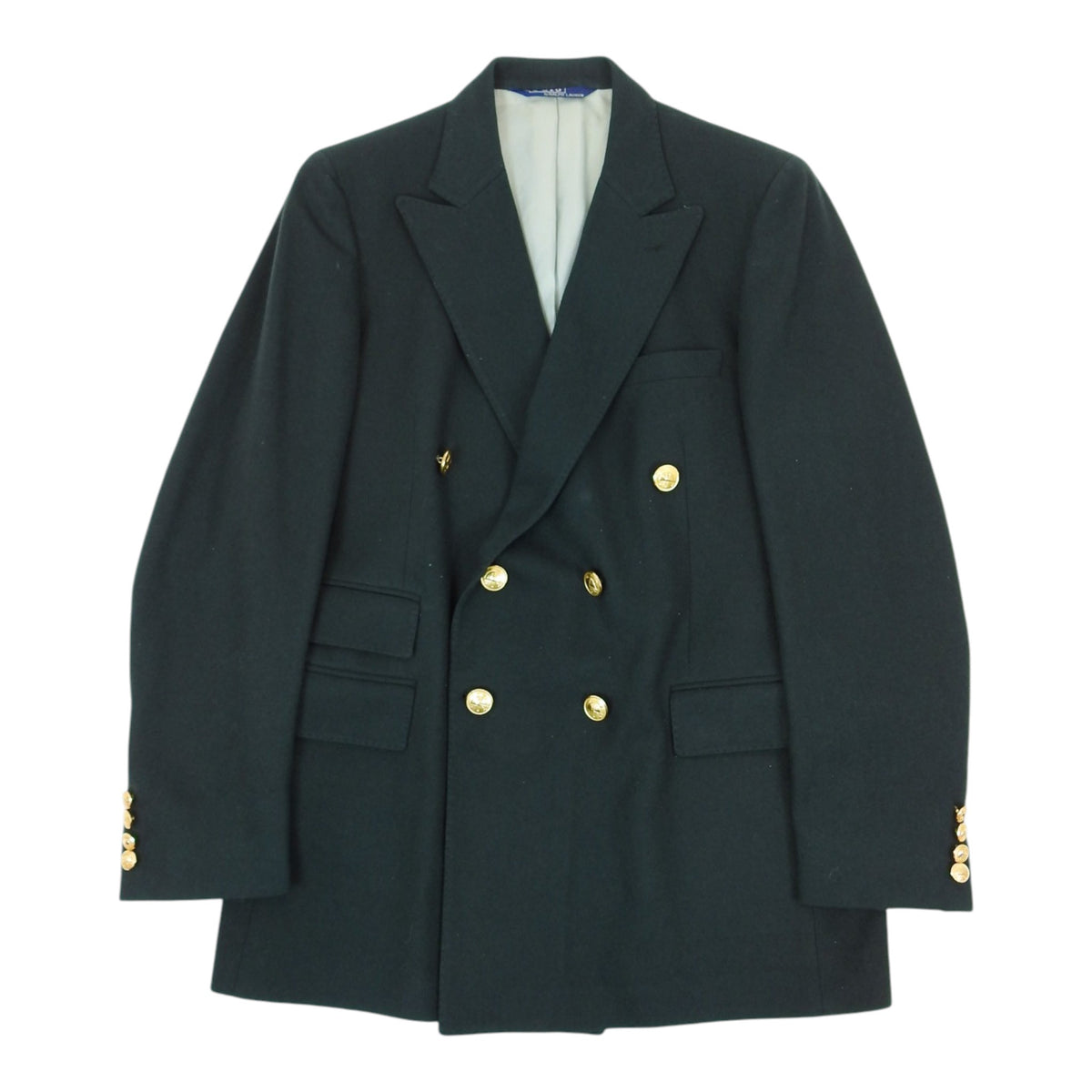 Polo Ralph Lauren Double Breasted Green Blazer Size 40