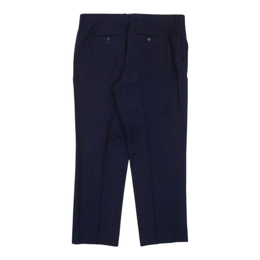 Brunello Cucinelli Navy Suit Size 56