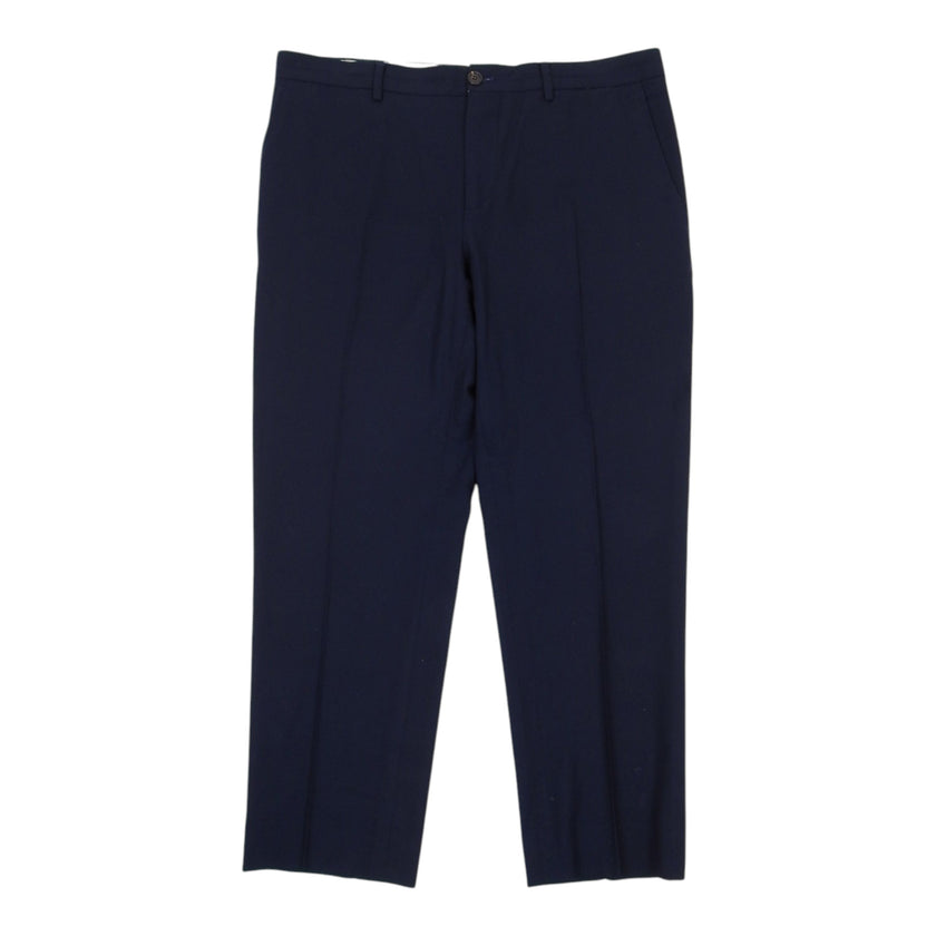 Brunello Cucinelli Navy Suit Size 56