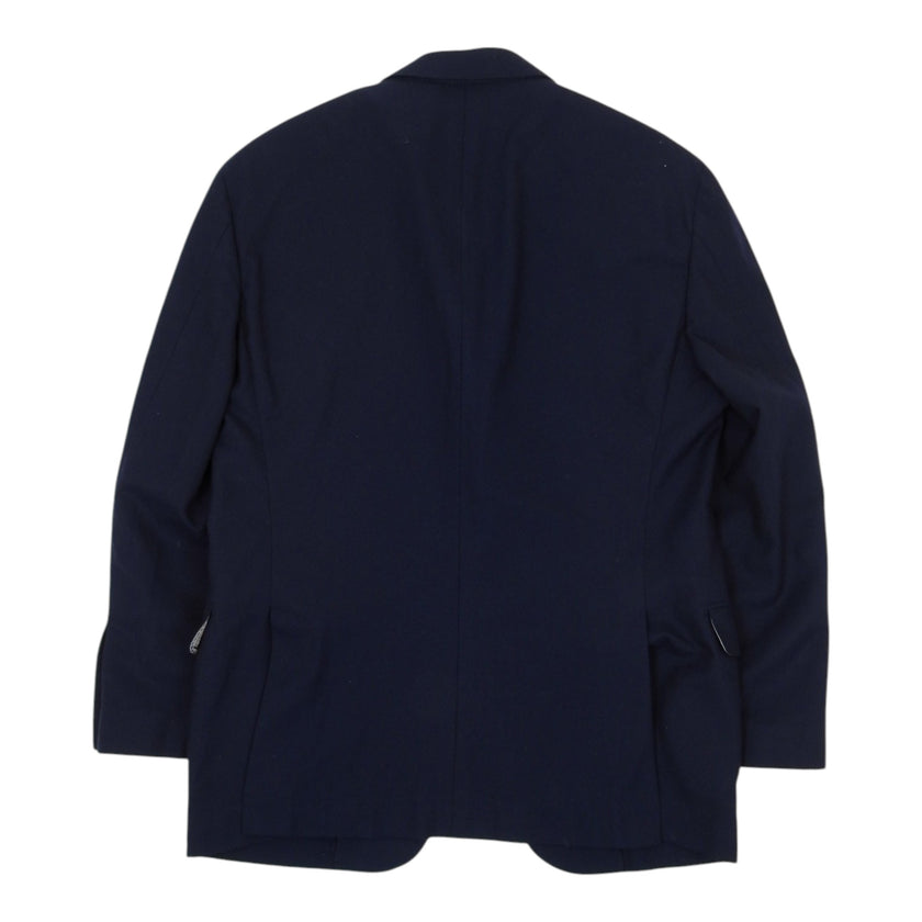 Brunello Cucinelli Navy Suit Size 56