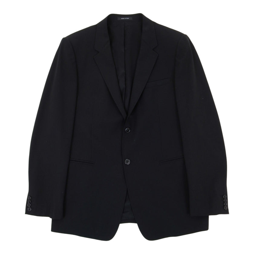 Emporio Armani Black 2 Piece Suit Size 56