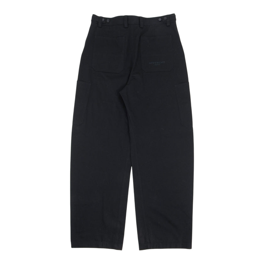 Givenchy Black Carpenter Pants Size 34