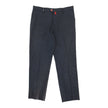 Kiton Red Button Dark Grey Trousers Size 36