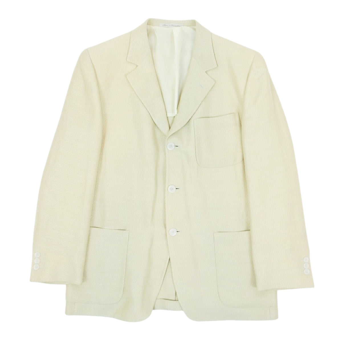 Zegna 3 Button Linen Blazer Size 50