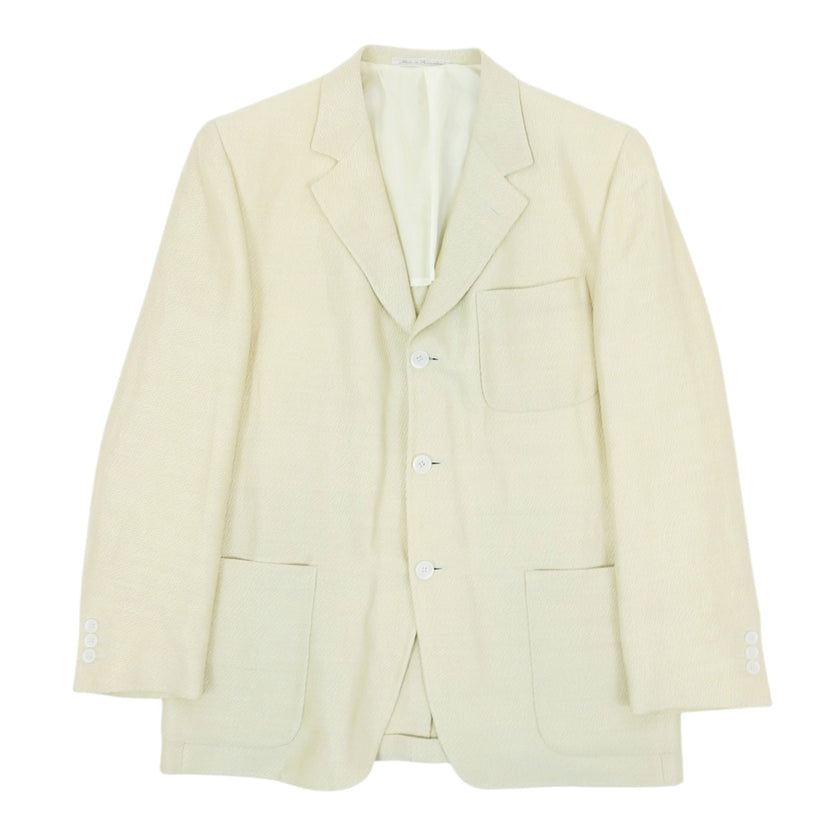 Zegna 3 Button Linen Blazer Size 50