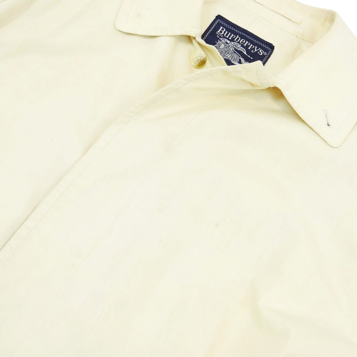Burberry Cream Trench Coat Size 50