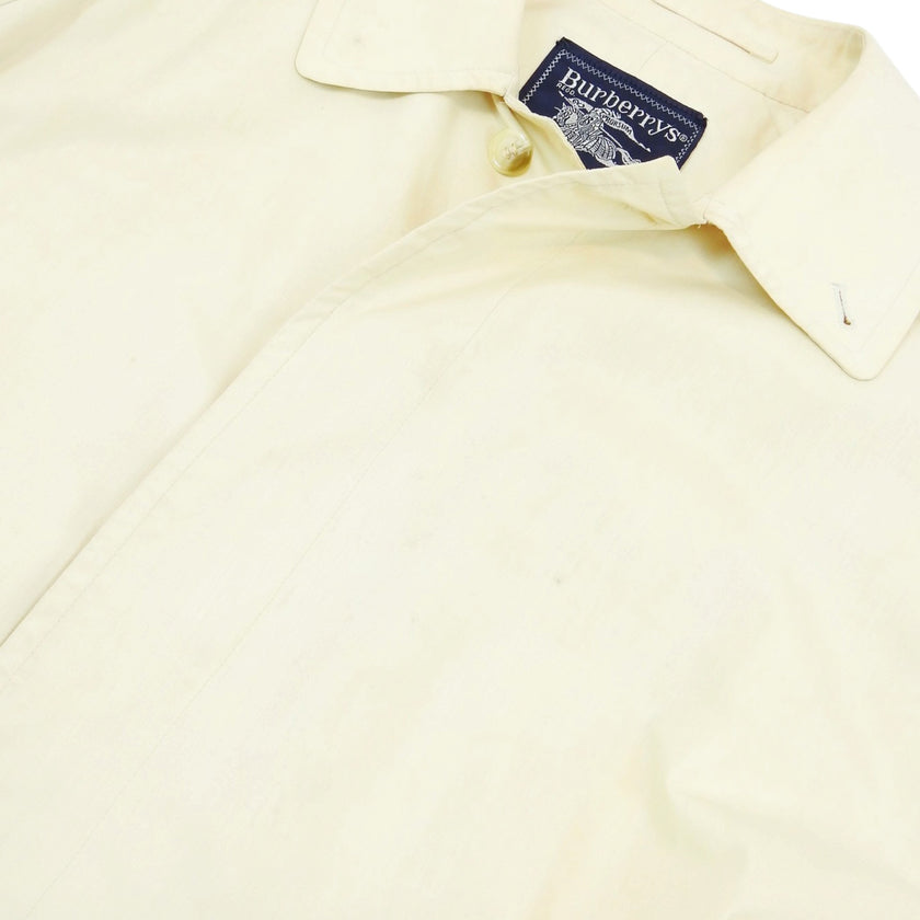 Burberry Cream Trench Coat Size 50