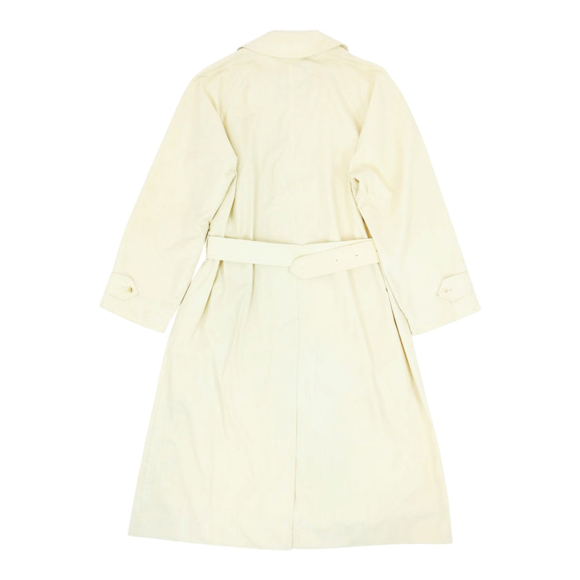 Burberry Cream Trench Coat Size 50