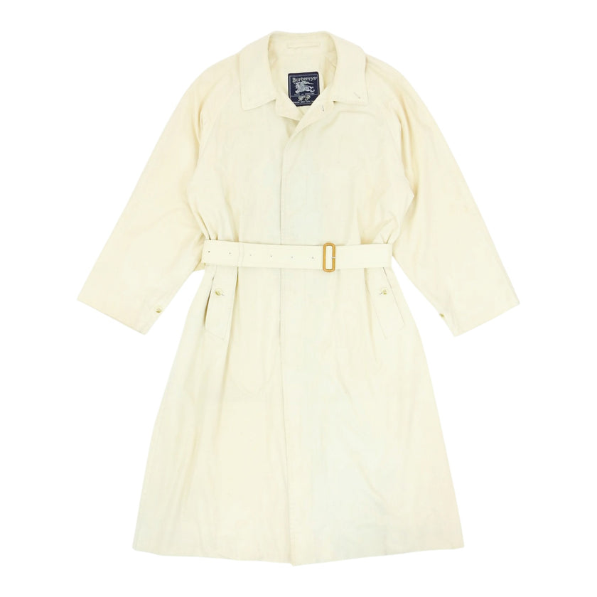Burberry Cream Trench Coat Size 50