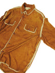 Dolce & Gabbana Suede Shirt Size 52
