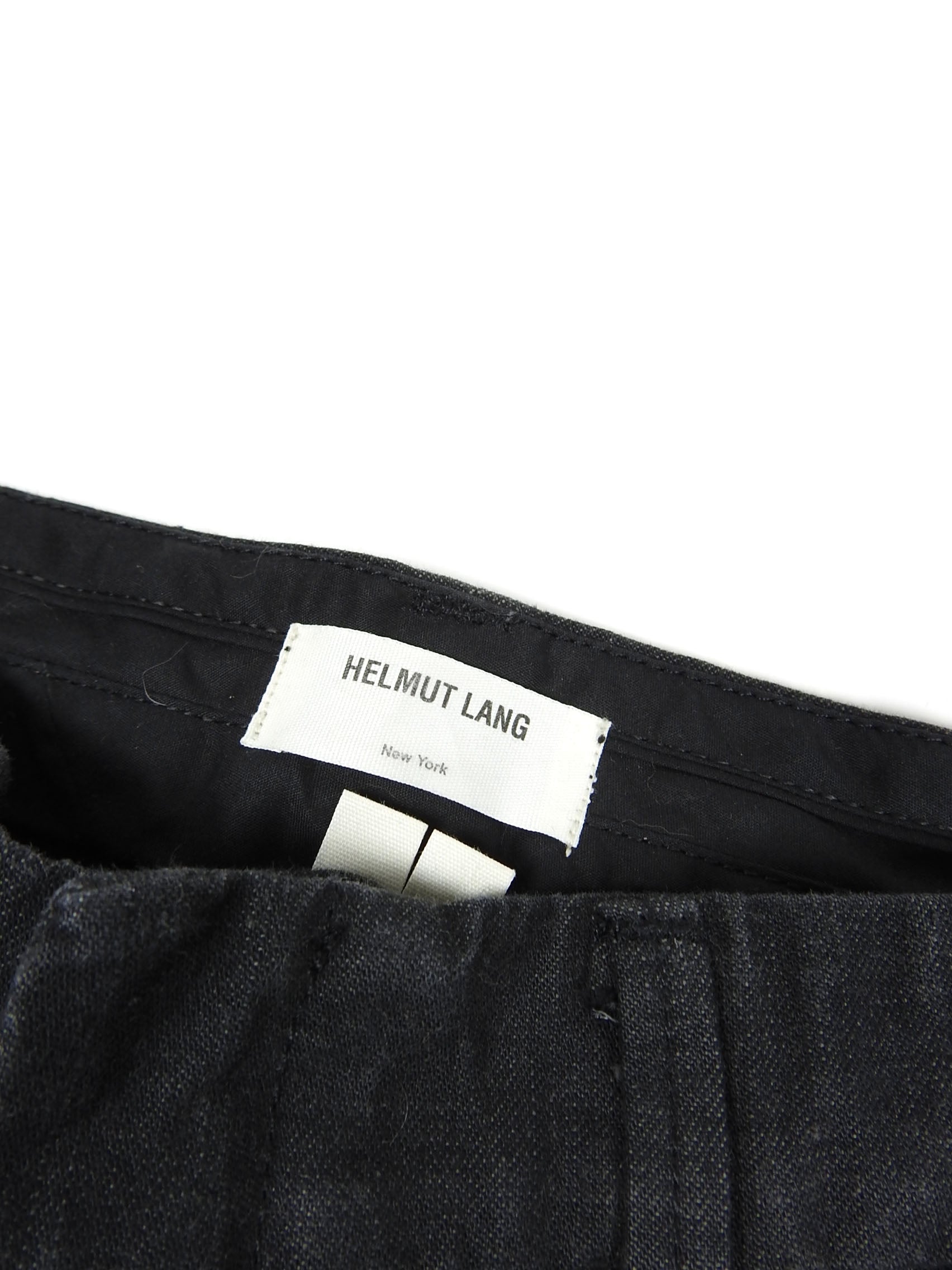 Helmut Lang Black Piece Dyed Jeans Size 27
